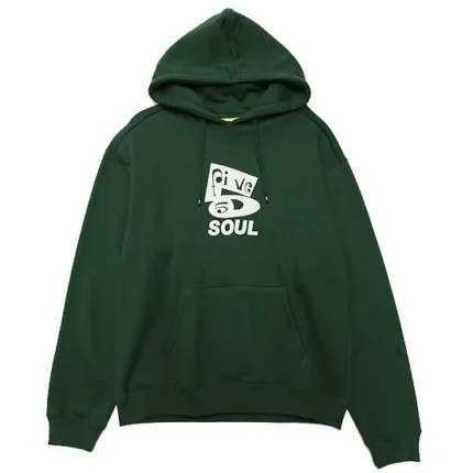 Triple 5 Soul 5 Soul Logo Green Hoodie
