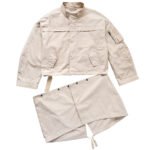 Alpha Industries x 555-SOUL - LAFAYETTE CONVERTIBLE JACKET CREAM