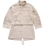 Alpha Industries x 555-SOUL - LAFAYETTE CONVERTIBLE JACKET CREAM