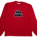 555 Soul Blowup Mockneck in Burgundy
