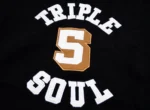 555 Soul UNY Hoodie in Washed Black