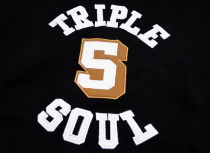 555 Soul UNY Hoodie in Washed Black